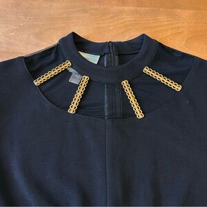 Nwt 80s Joseph Ribkoff Stirrup Jumpsuit Black